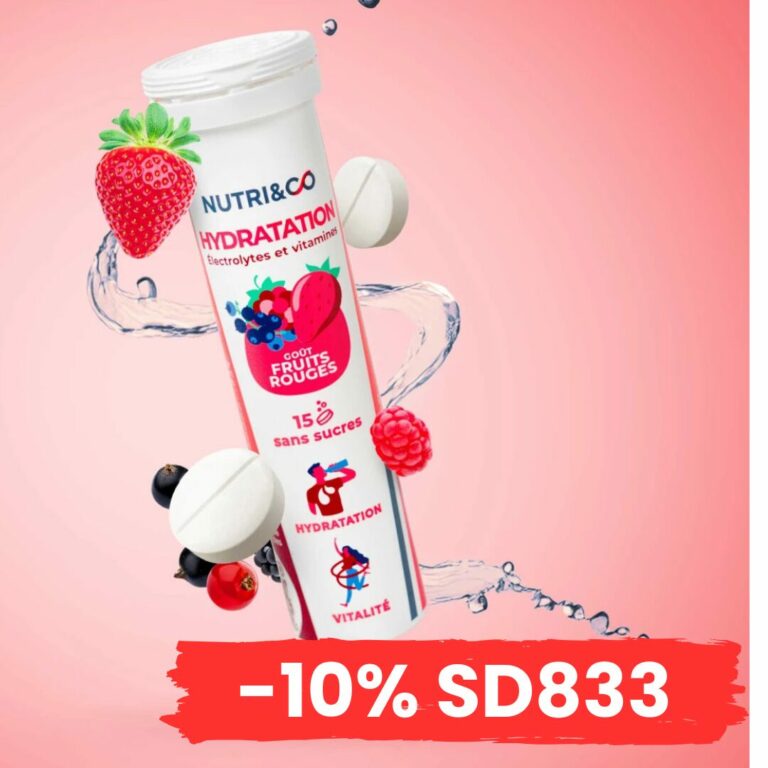 Pastille d'hydratation Nutri&Co code SD833