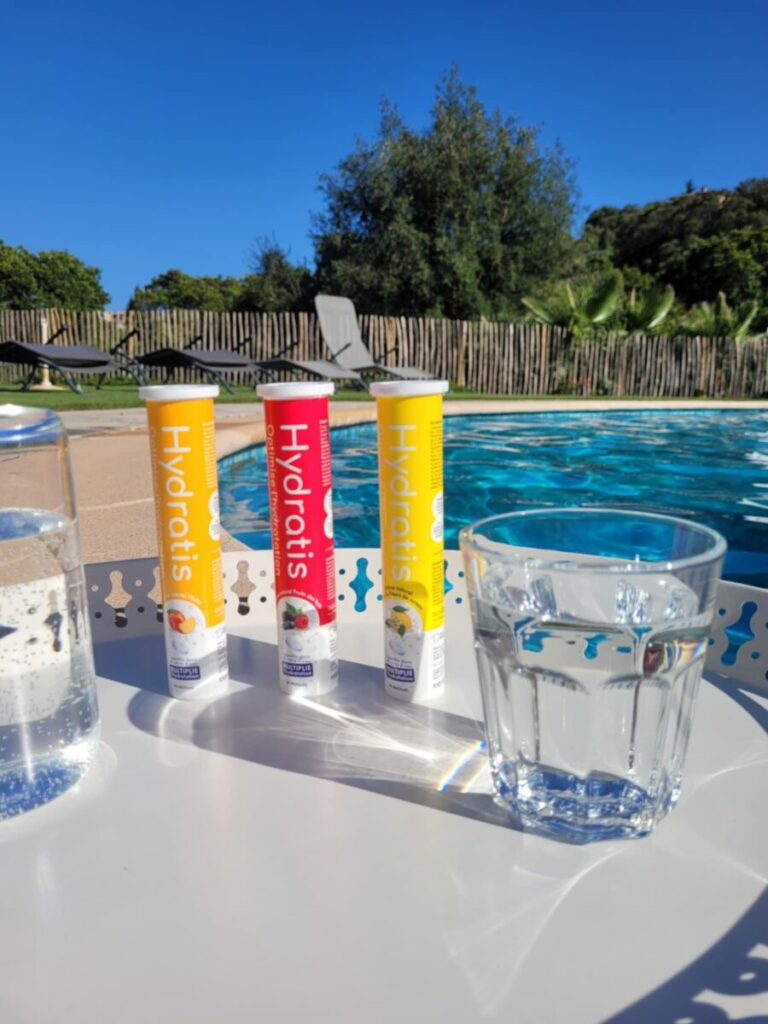 Hydratis pour s'hydrater au quotidien surtout avec la canicule.