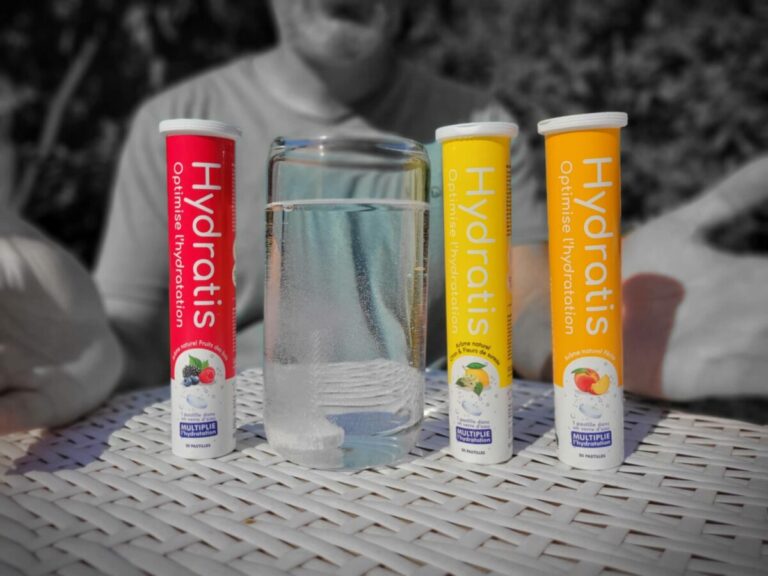 Hydratis électrolytes en pastille pour une meilleure hydratation