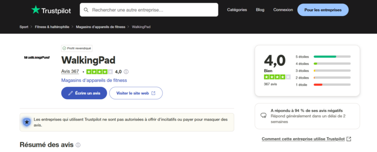 Kingsmith WalkingPad X218 Avis