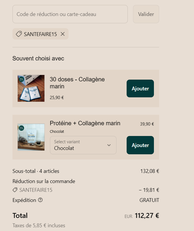 Code Promo Humble + SANTEFAIRE15