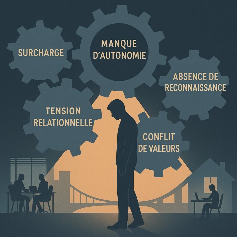 Les facteurs du burn-out au travail.