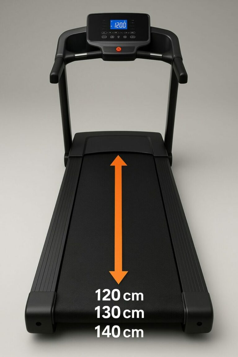 Longueur du tapis de marche