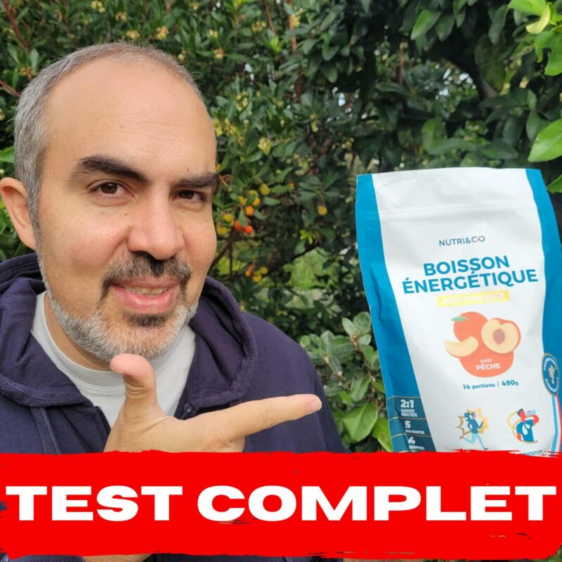 🏃‍♂️ Boisson énergétique isotonique Nutri&Co : la plus digeste du marché ? (Avis Kiné)
